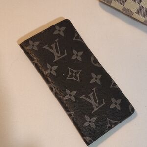 Monogram Black and Gray Wallet